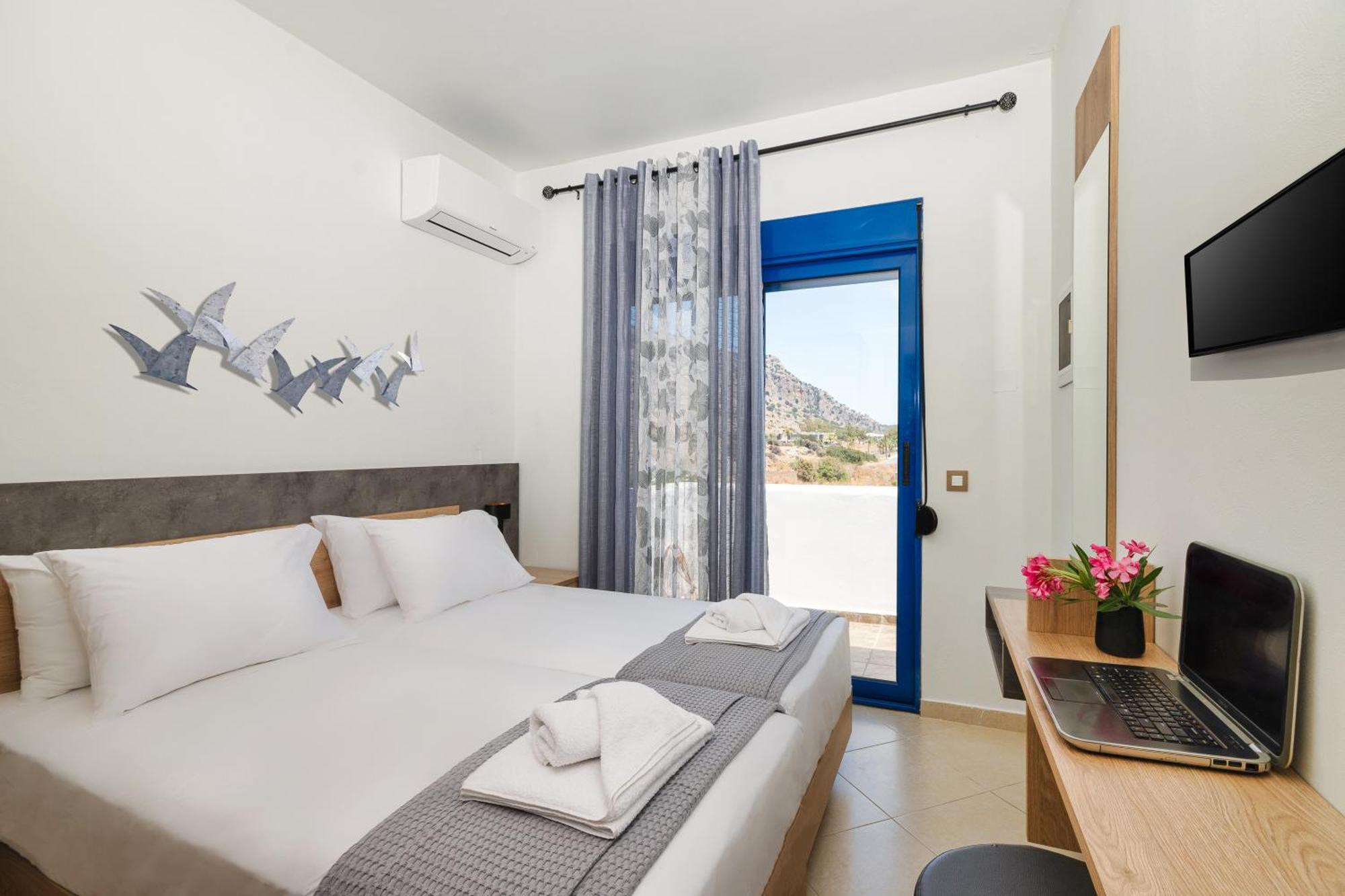 Villa Mariani II - In Lothiarika, Newly Renovated June 2024, Private Pool, Lindos 10 Min, Beach 120M Lardos Exteriér fotografie