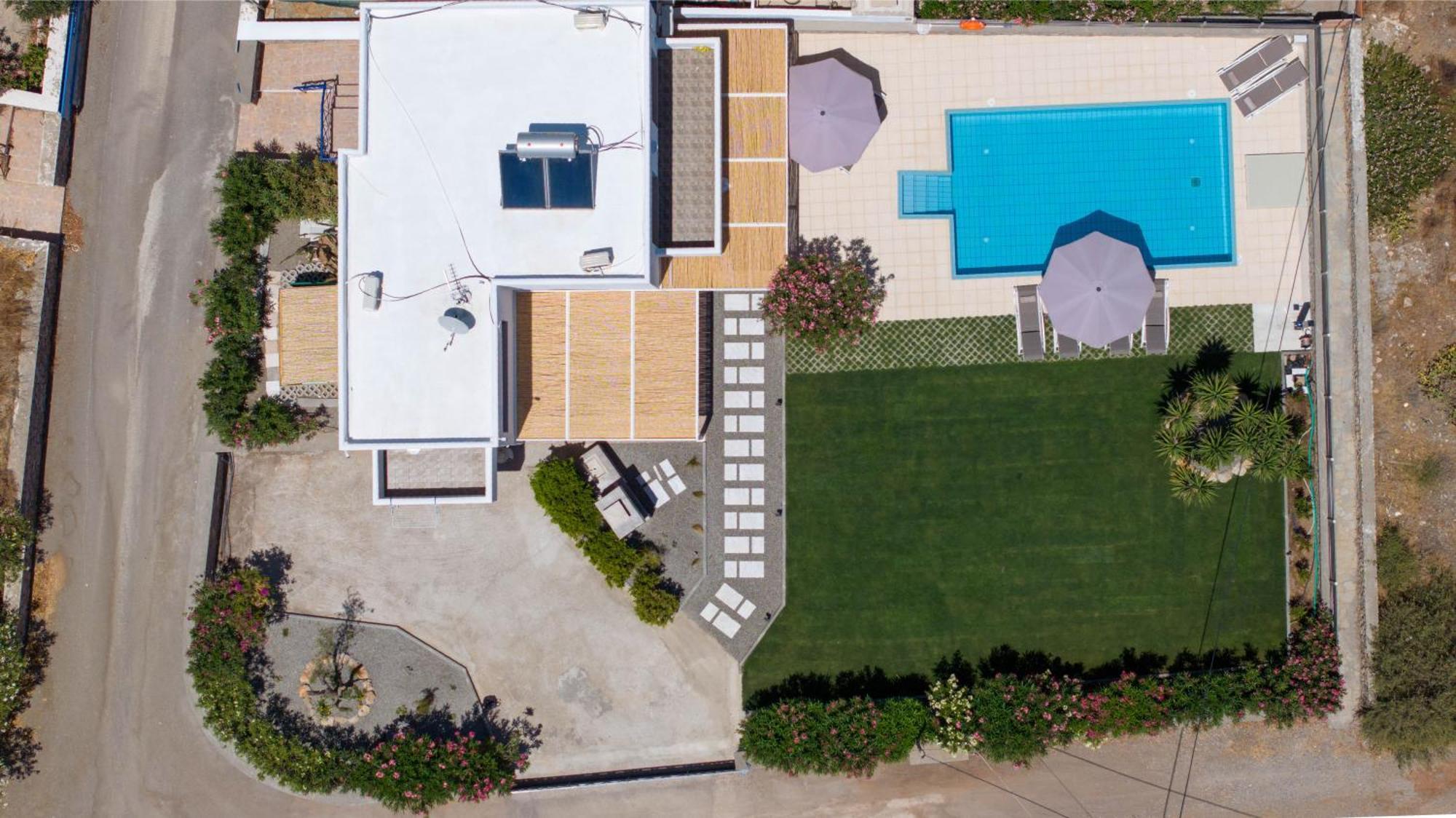 Villa Mariani II - In Lothiarika, Newly Renovated June 2024, Private Pool, Lindos 10 Min, Beach 120M Lardos Exteriér fotografie