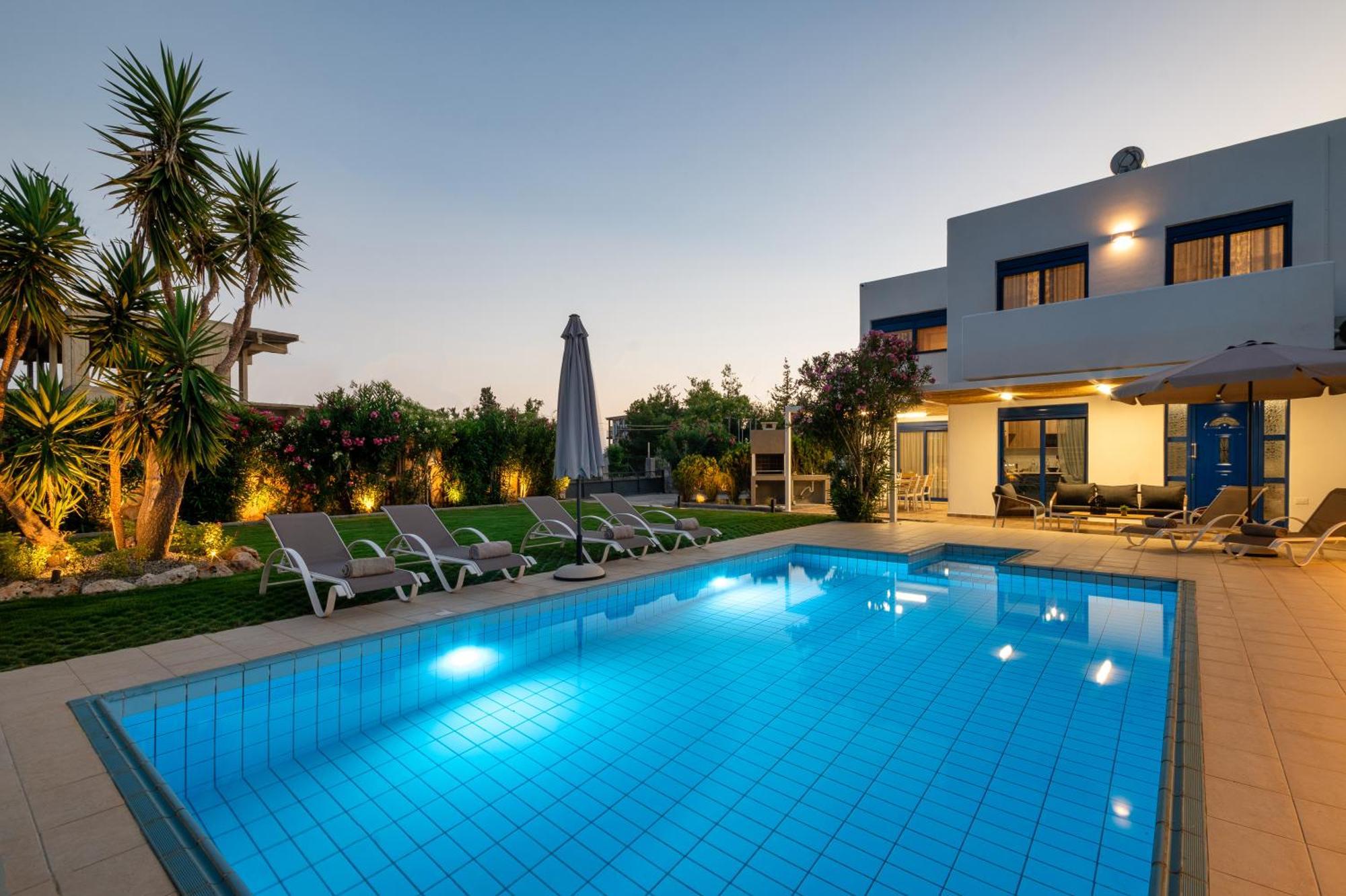 Villa Mariani II - In Lothiarika, Newly Renovated June 2024, Private Pool, Lindos 10 Min, Beach 120M Lardos Exteriér fotografie