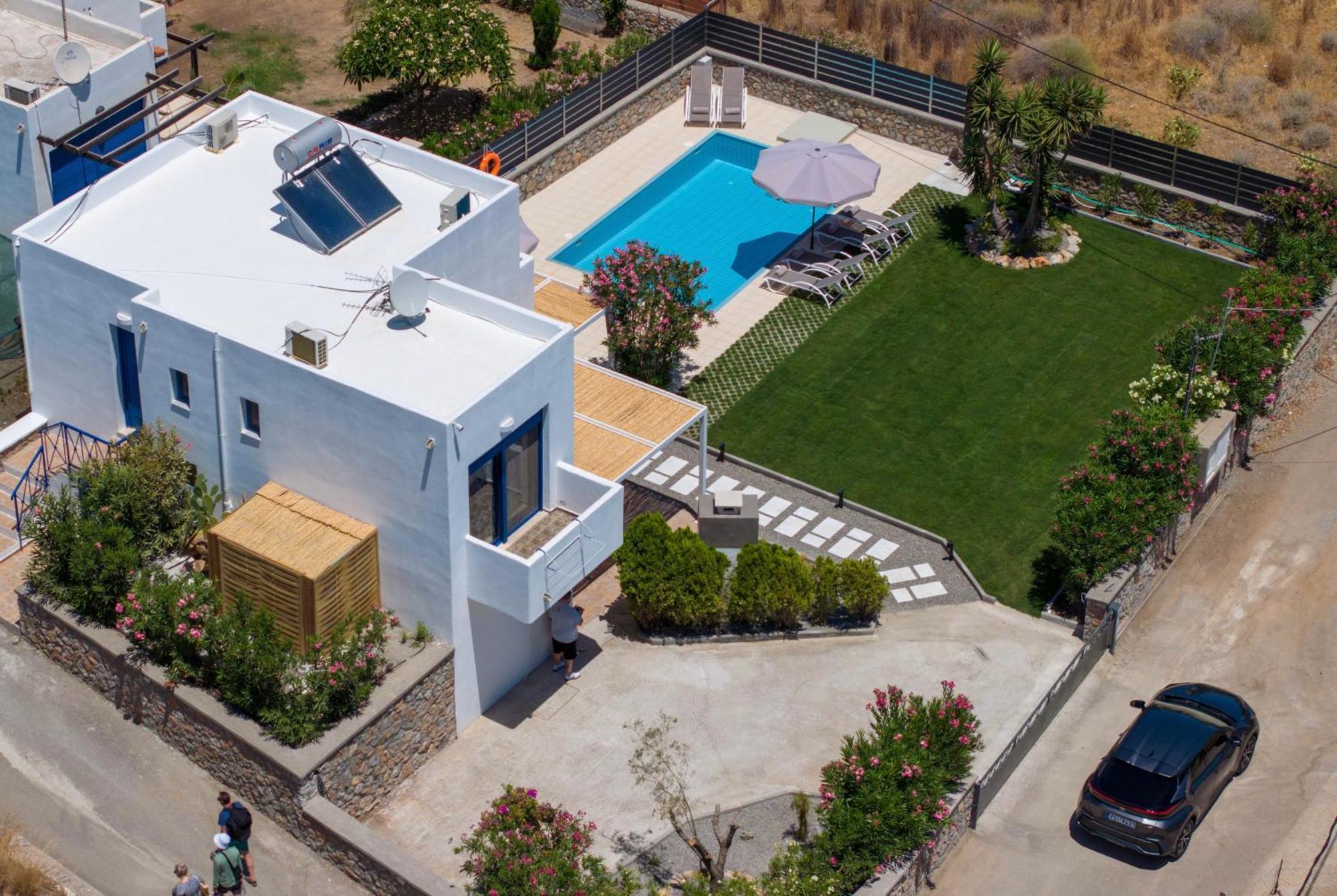 Villa Mariani II - In Lothiarika, Newly Renovated June 2024, Private Pool, Lindos 10 Min, Beach 120M Lardos Exteriér fotografie